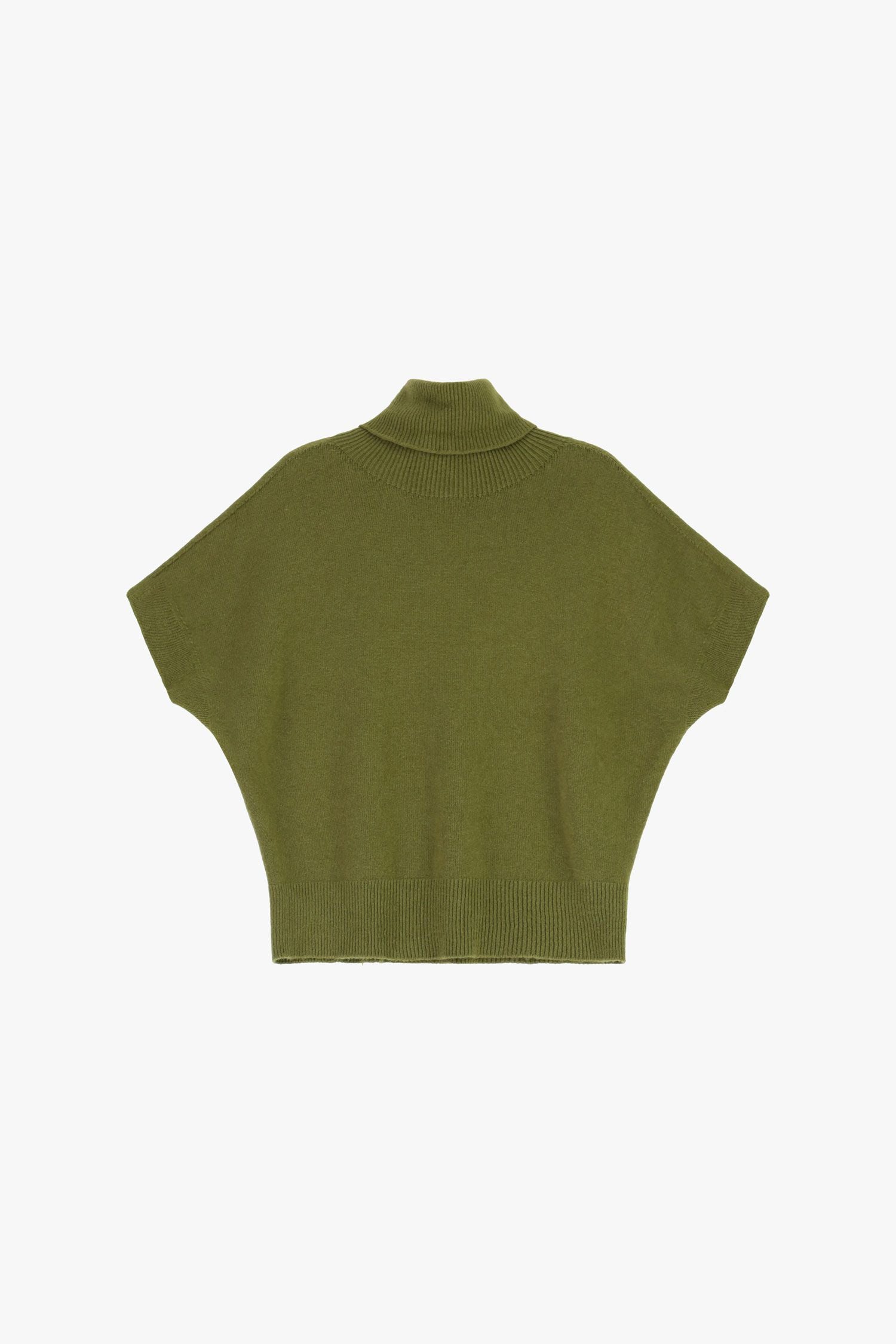 סוודר גולף עם שרוולים קצרים