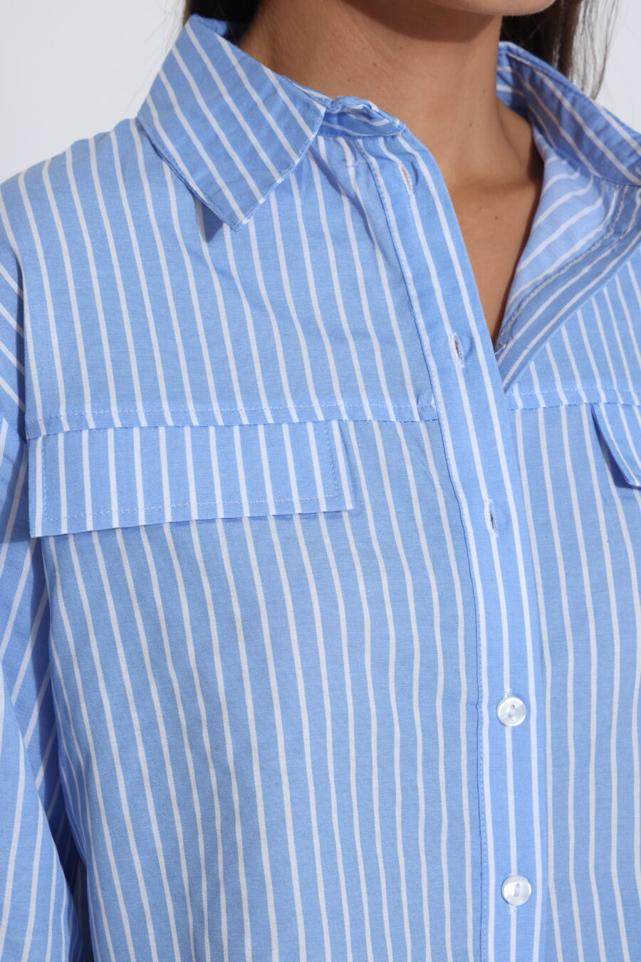 חולצת קרופ פסים