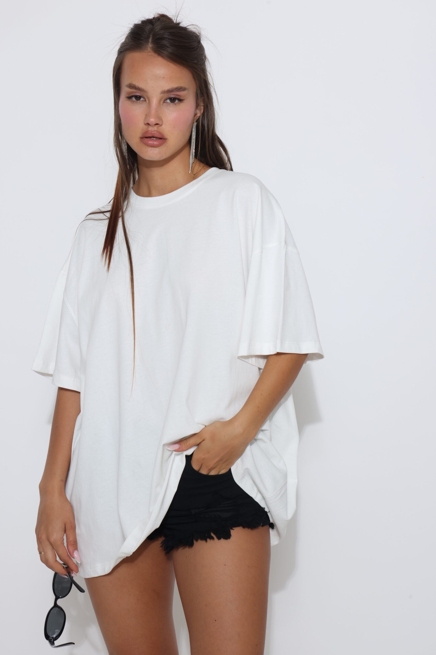 חולצה  בייסיק אוברסייז