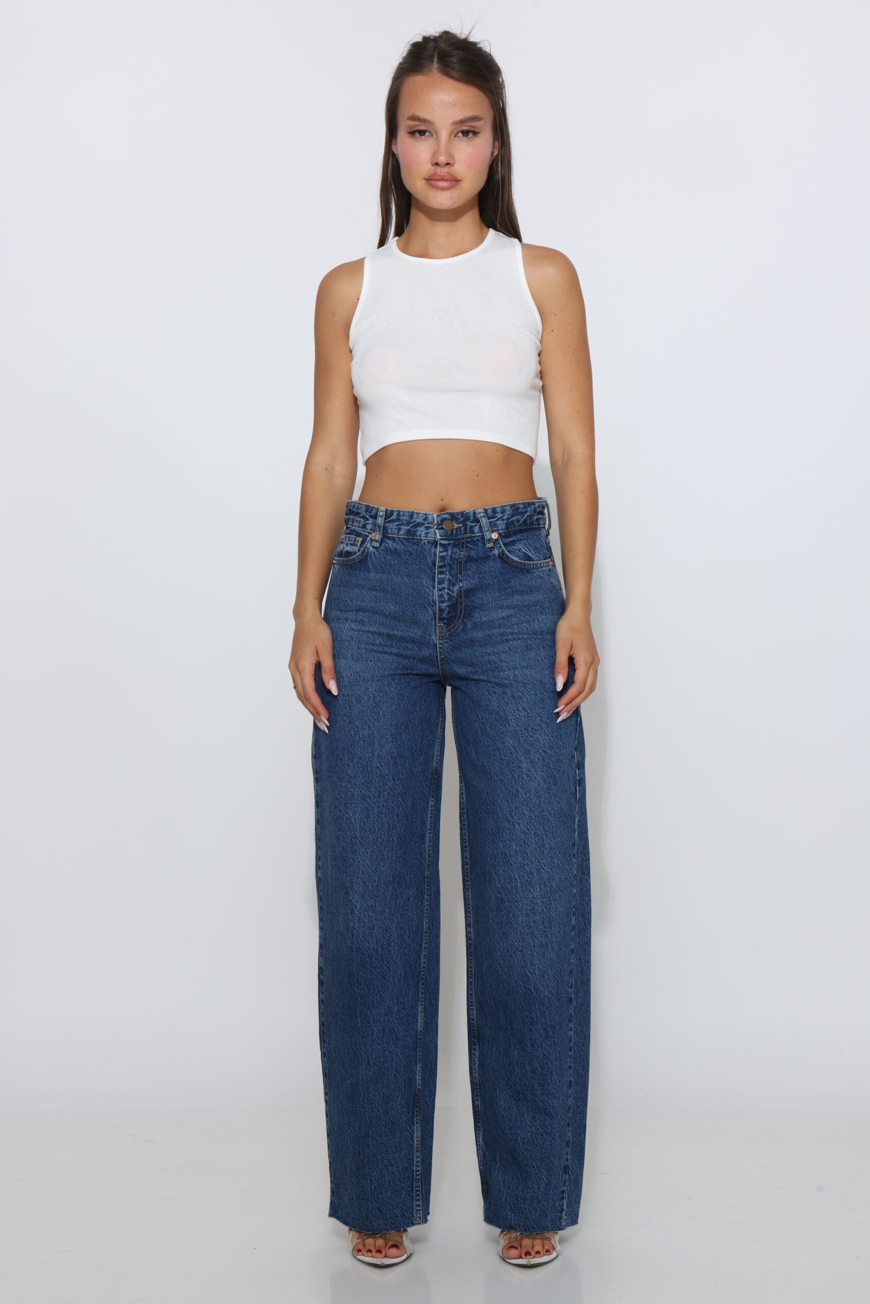 גינס גזרה ישרה קלאסי