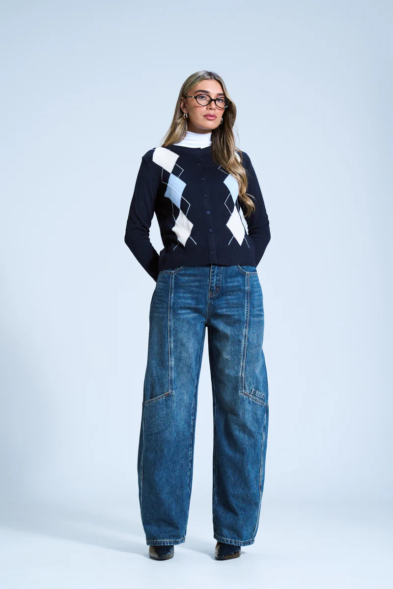 קרדיגן מיי כחול